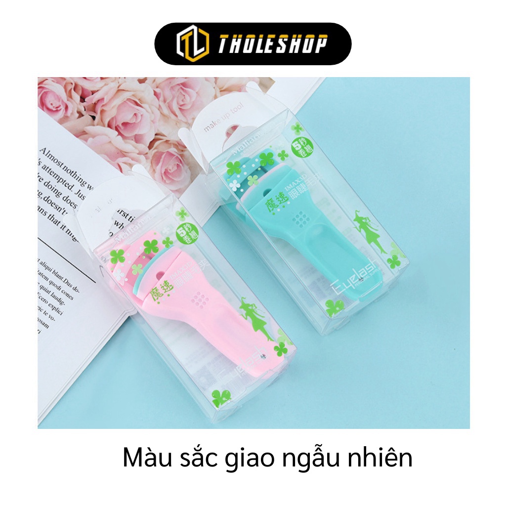 Kẹp Bấm Mi GIGAHOME Dụng Cụ Bấm Mi Nhựa Có Nẹp Silicon Giúp Cong Vút 9058