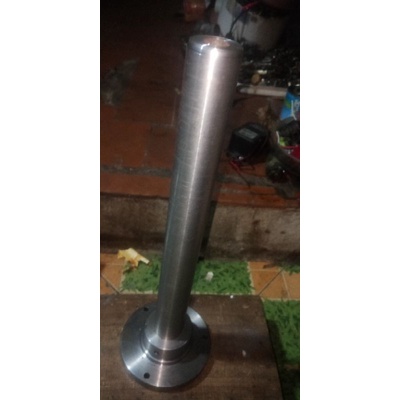 Trục chính chế máy tiện mini.kèm mặt bích.