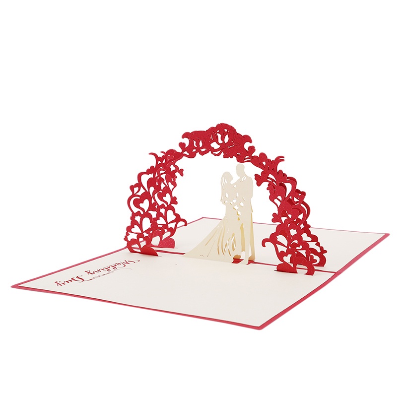 Thiệp Chúc Mừng Sinh Nhật / Đám Cưới / Valentine / Valentine 3d Thẻ