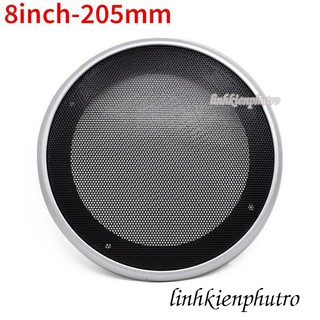 Khung lưới bảo vệ loa 8inch tràn viền - bạc