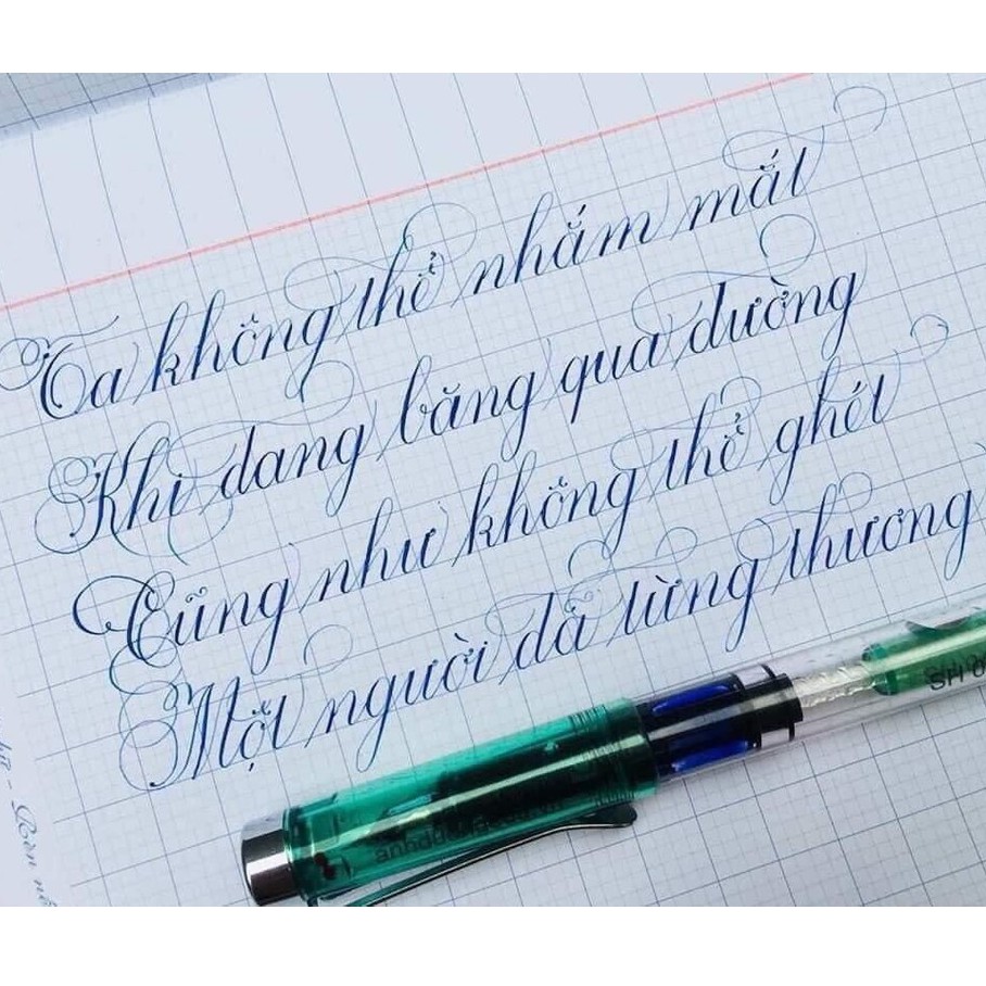 Bút viết chữ đẹp cao cấp | Bút mài thầy Ánh 048 Calligraphy