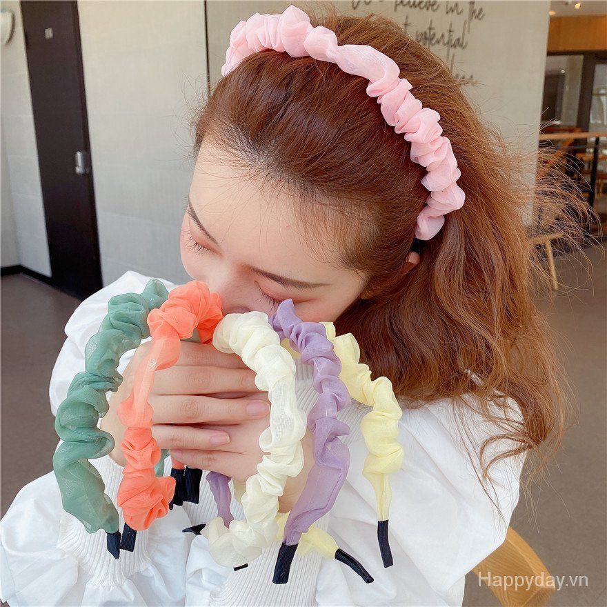 Cài tóc kiểu Hàn Quốc nhiều màu sắc thời trang tùy chọn cho nữ