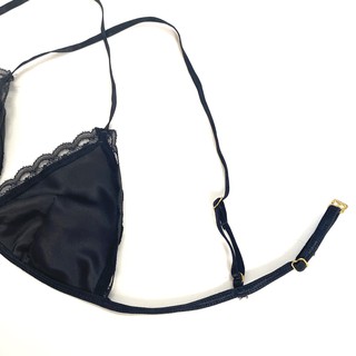 HISEXY Áo Lót Phi Lụa Không Mút Không Gọng