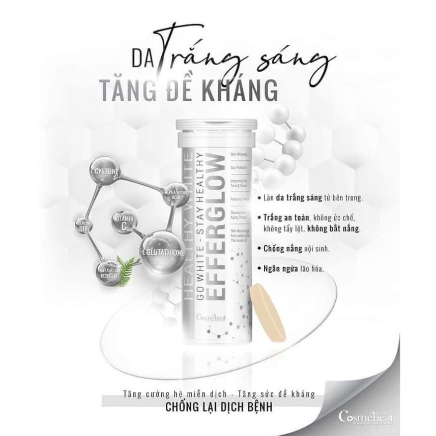 TRUYỀN TRẮNG DẠNG SỦI EFFERGLOW COSMEHEAL | Thế Giới Skin Care
