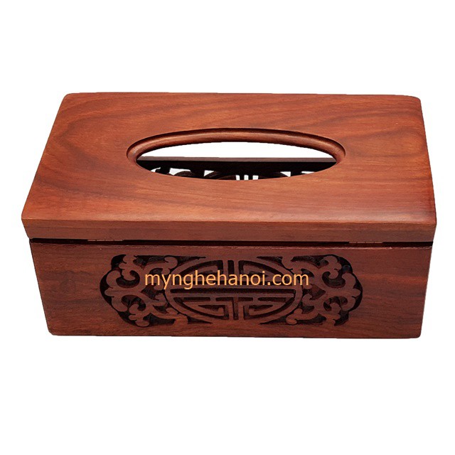 Hộp giấy ăn bằng gỗ lọng chữ Thọ | BigBuy360 - bigbuy360.vn