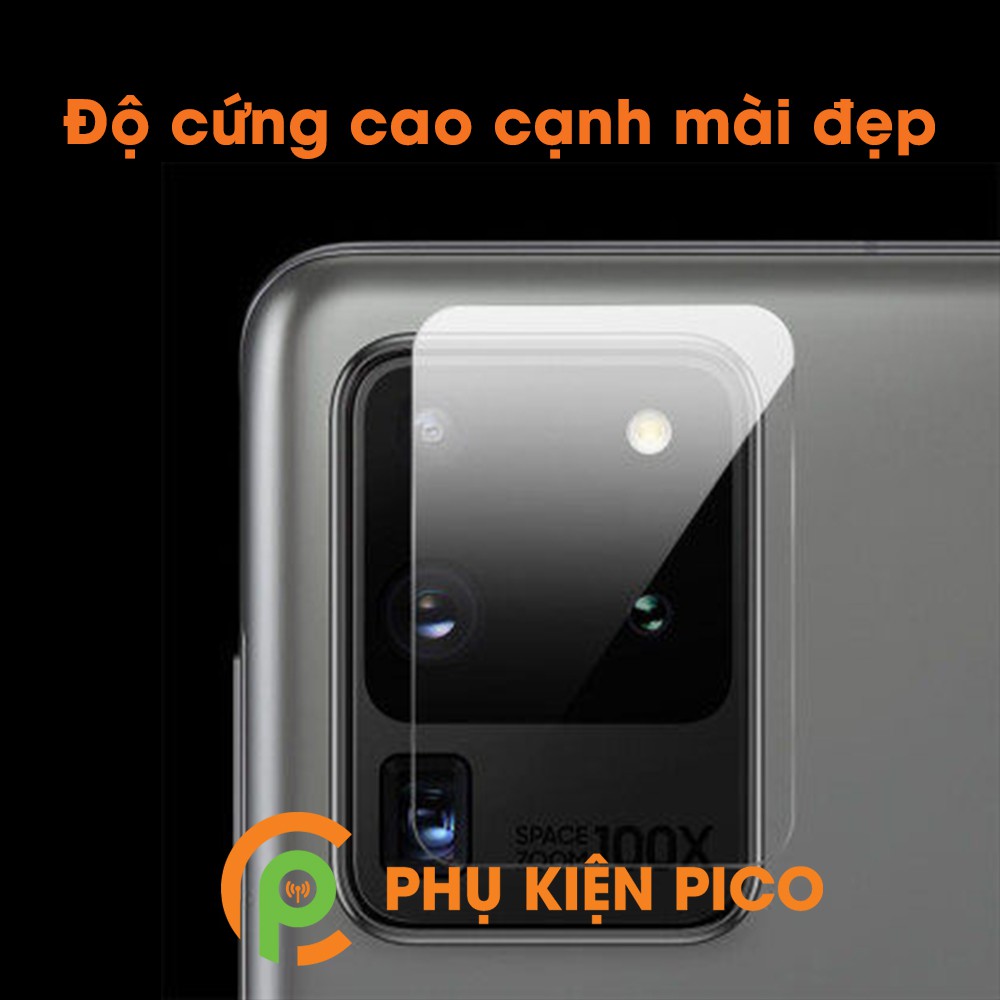 Cường lực camera Samsung S20 Ultra độ cứng 9H trong suốt - Dán camera Samsung Galaxy S20 Ultra