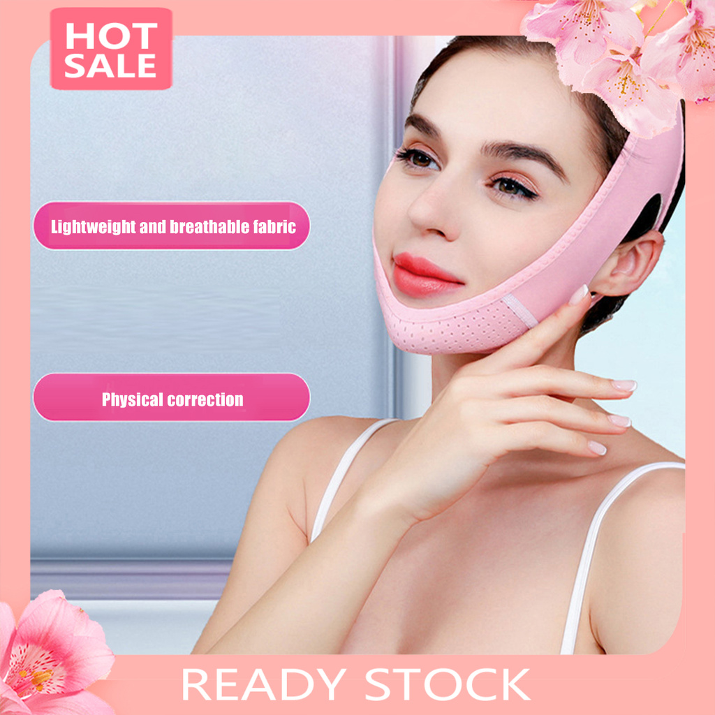 Đai Nâng Cơ Mặt Mềm Mại Thoáng Khí Tạo Dáng Chữ V Cho Nữ