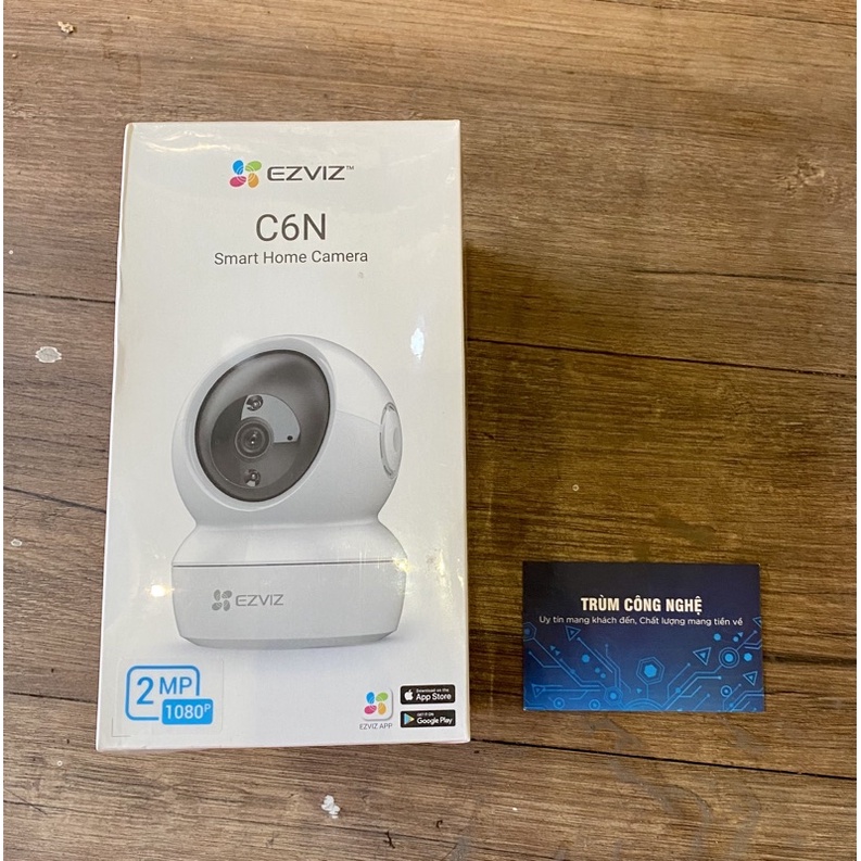 Camera Wifi EZVIZ C6N Xoay 360°, Đàm Thoại 2 Chiều, Độ Phân Giải Nét 1080P 2MP FullHD