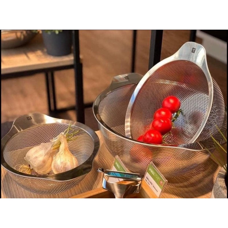 🇩🇪 SET 3 RỔ INOX ZWILLING CAO CẤP NỘI ĐỊA ĐỨC size 16/20/24cm có tách lẻ