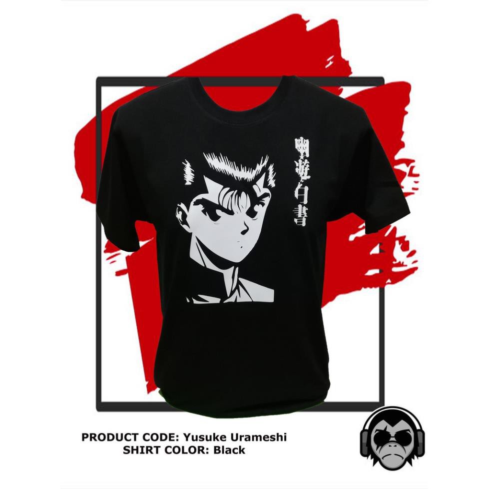SALE- Áo thun in hình YUSUKE URAMESHI ghost fighter anime độc đẹp giá TỐT
