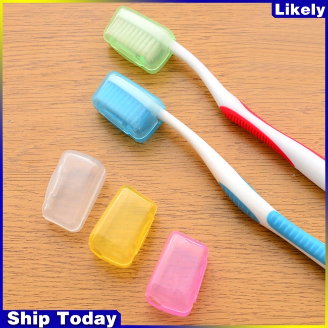 Set 5 nắp đậy bảo vệ đầu bàn chải đánh răng tiện dụng khi đi du lịch