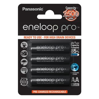 Pin Sạc AA Panasonic Eneloop Pro (2500mAh) Bộ 4 viên