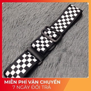 Dây đeo đàn guitar caro hình thật