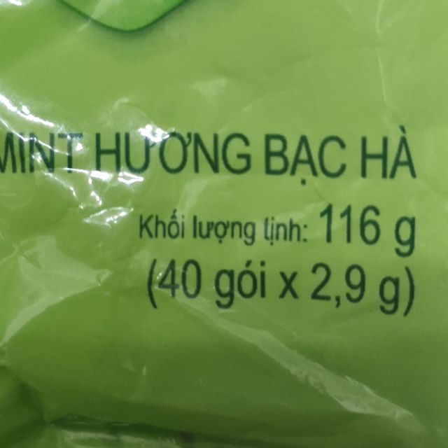 Túi kẹo DOUBLEMINT® 116g (40gói x 2 viên)