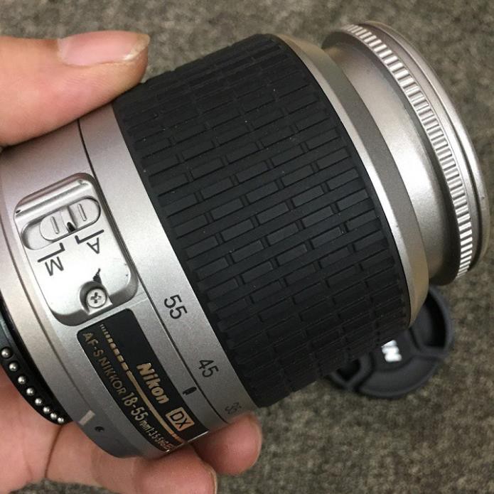 [Shoppe trợ giá ] ỐNG KÍNH NIKON AF-S NIKKOR 18-55MM F3.5-5.6 nonVR dùng cho máy Crop