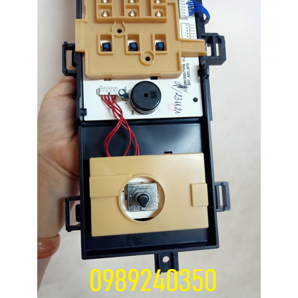 Bo mạch máy giặt Toshiba 8,5kg TW-BH95S2V WK cửa ngang chính hãng