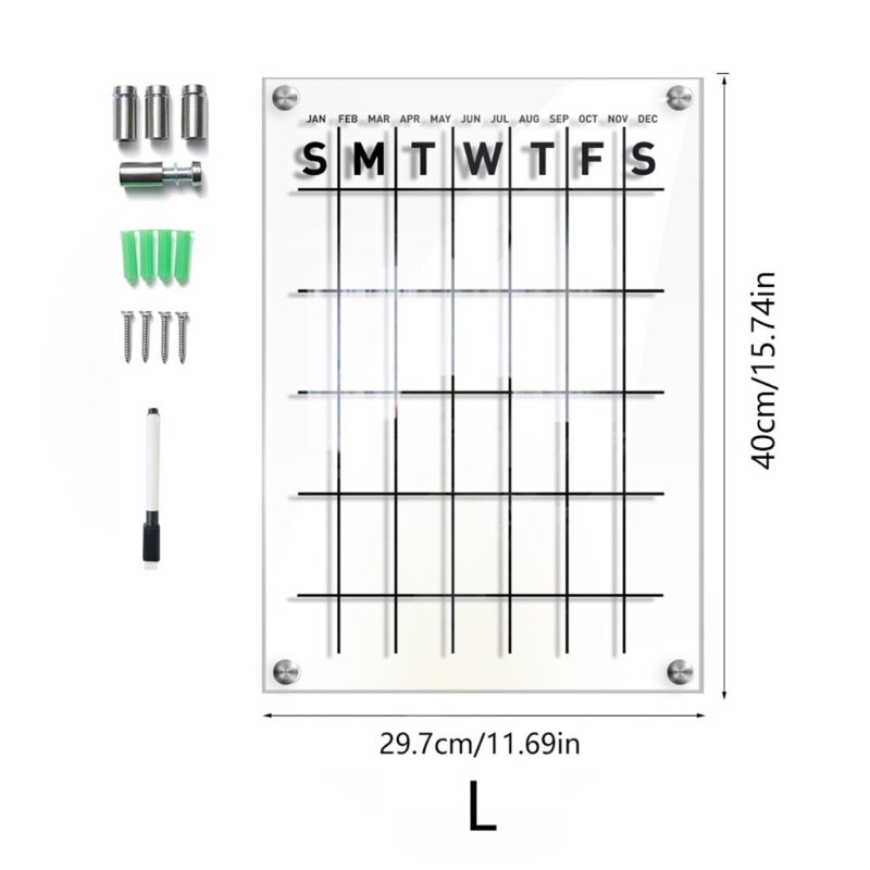 Bảng Trắng Có Thể Tái Sử Dụng Dùng Lên Kế Hoạch Trong Trường Học / Văn Phòng