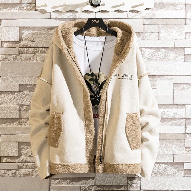 _Áo khoác lót lông siêu ấm .