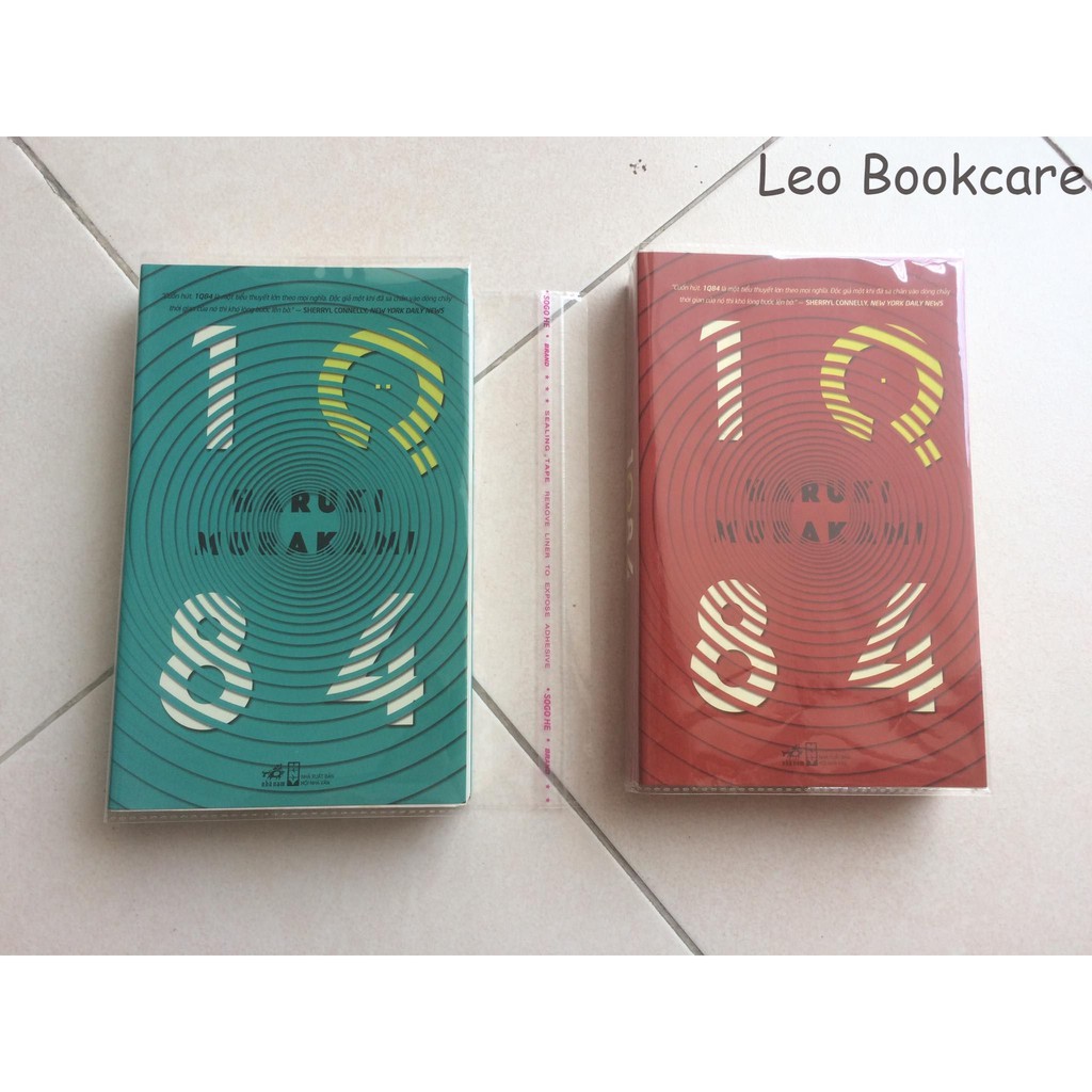 (24x16cm)10 cái Bao bì bọc bìa sách, tiểu thuyết, truyện chữ.Leo Bookcare