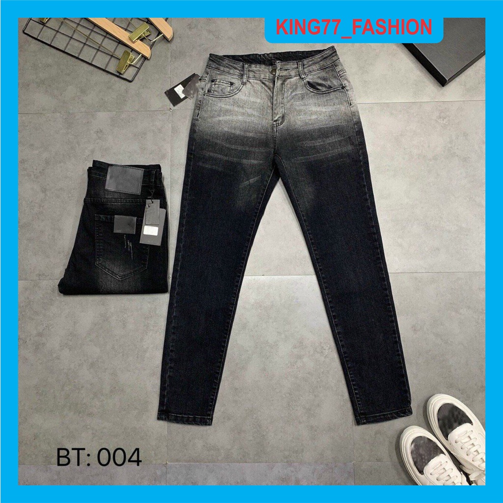 Quần jean nam loang màu siêu đẹp chất bò vải dày chuẩn from hot trend mẫu mới cao cấp giá rẻ KING77_FASHION