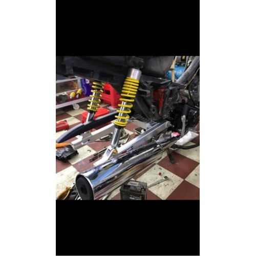 Bô xe Wave , DREAM,TÂN Hòa loại 1 - pô xe xe máy