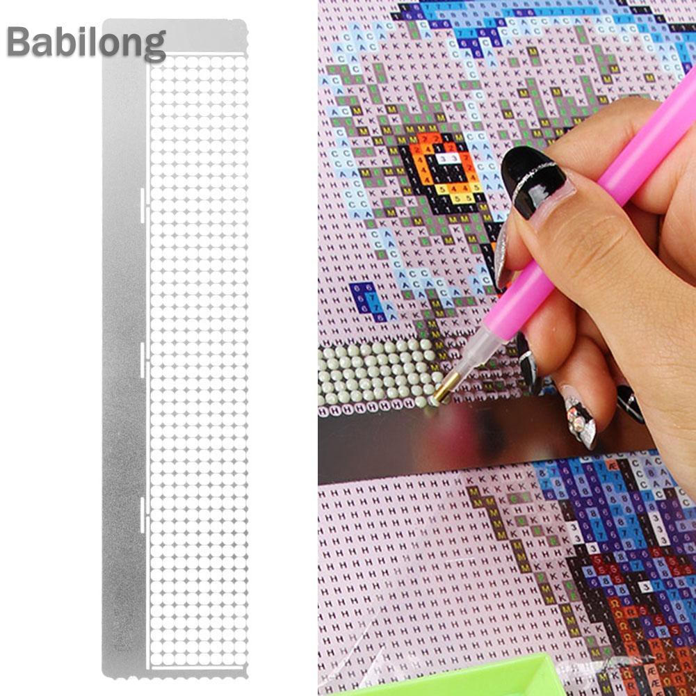 Dụng cụ thước 408 lỗ chuyên dụng cho làm tranh đính đá thủ công