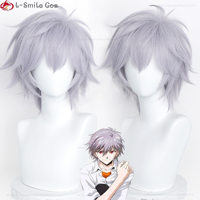 Tóc Giả Cosplay Nhân Vật Asuka Langley Soryu Rei Ayanami Kaworu Nagisa