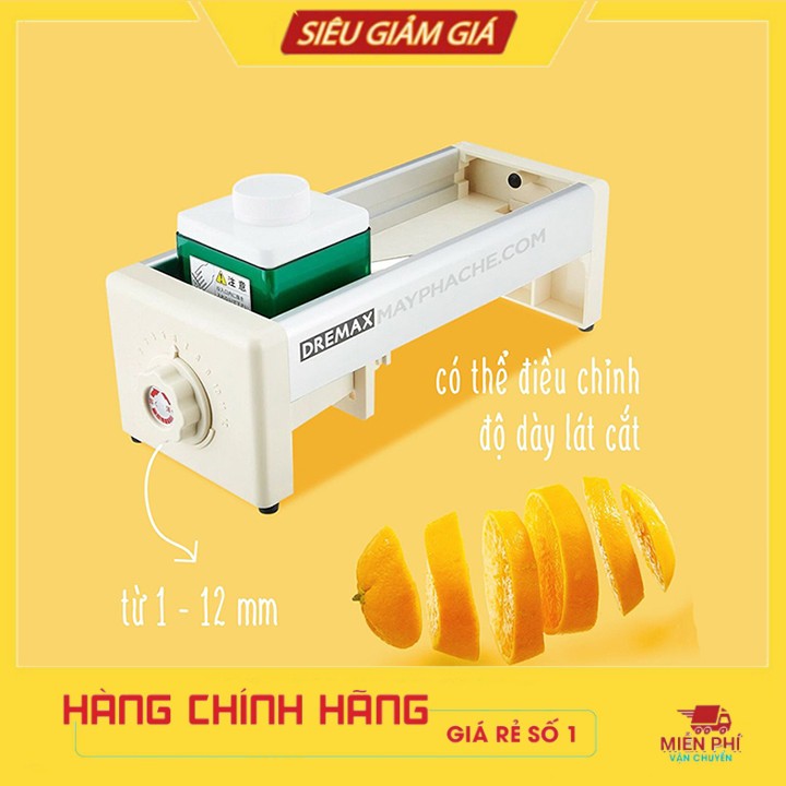 Máy cắt lát hoa quả cỡ dao 0 - 12mm