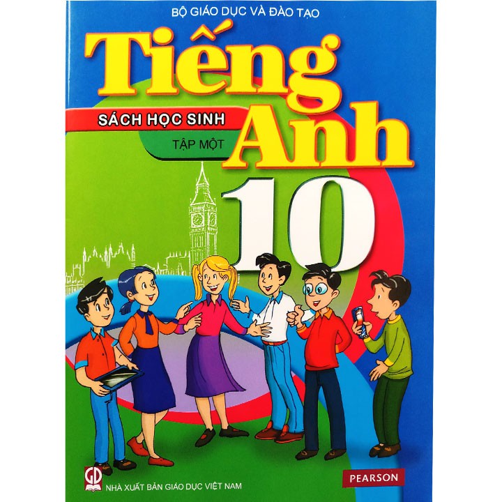 Sách - Tiếng Anh Lớp 10 Tập 1 (Sách Học Sinh Kèm CD)