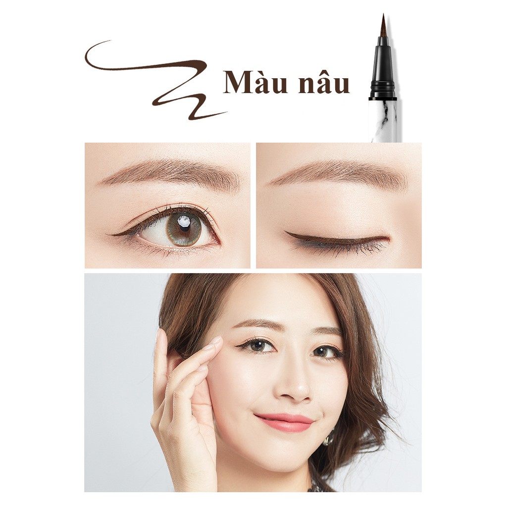 Kẻ mắt nước lâu trôi Maycreate cool black quick drying marble eyeliner | BigBuy360 - bigbuy360.vn