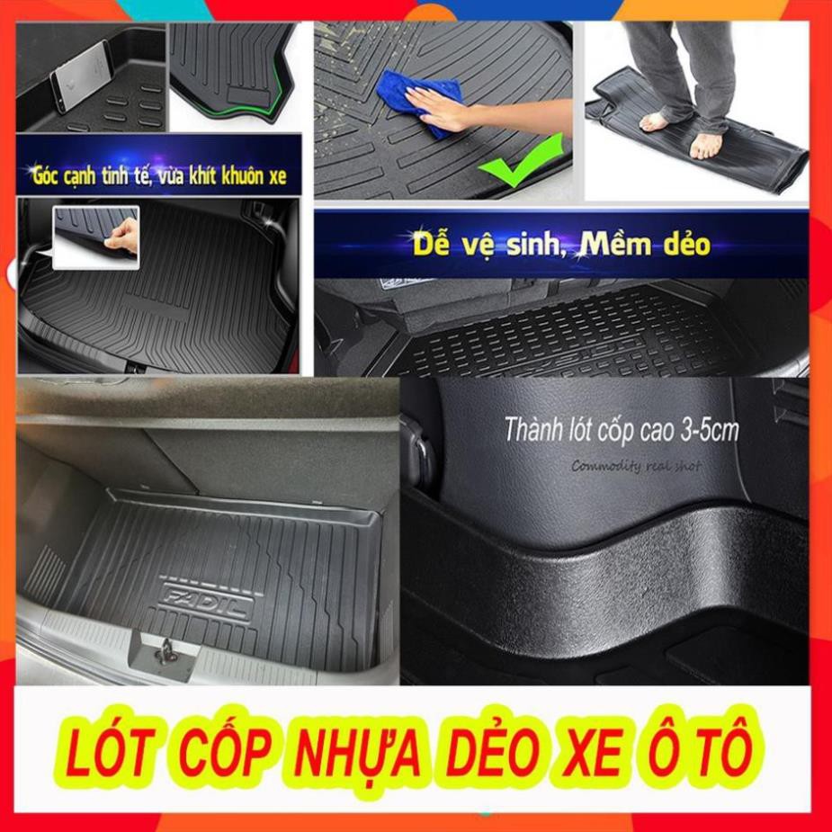 Lót cốp nhựa dẻo cao cấp xe Kia Morning 2008-2011