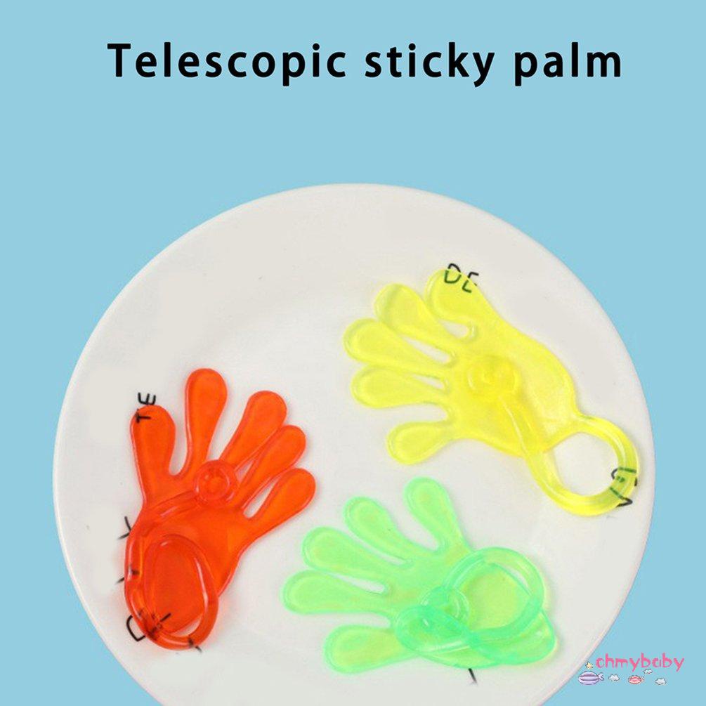 【OMB】 Squishy Toy Slap Hands Palm Toy Elastic Sticky Toy For Kid Gift Party Gags
