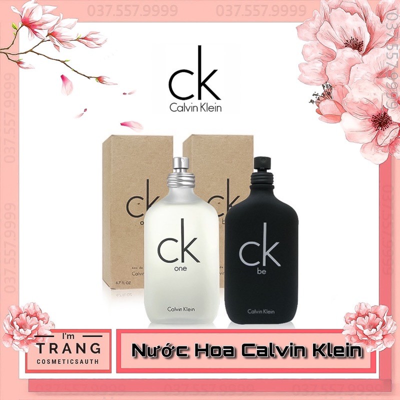 Nước Hoa Calvin Klein CK One, CK Be 100ML, Nước Hoa CK FullSeal