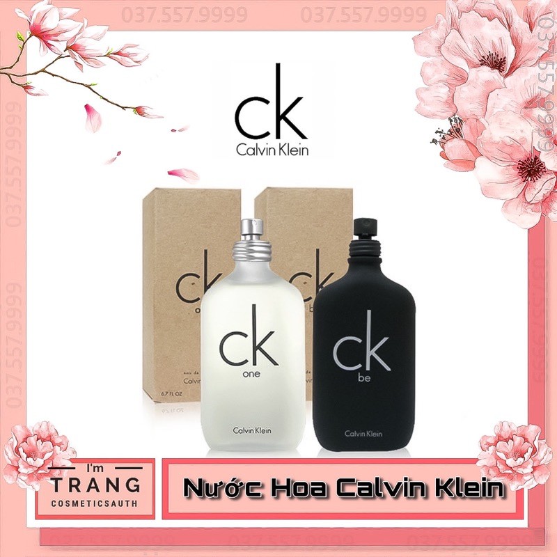 [ Mini - Full ] Nước Hoa Calvin Klein CK One, CK Be 100ML, Nước Hoa CK FullSeal