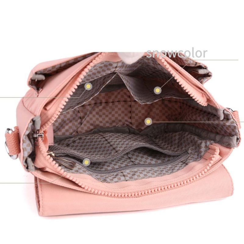 Túi Đeo Chéo Canvas Mini Chống Thấm Nước Phong Cách Hàn Quốc Beg Tangan Wanita Murah Cantik Beg Silang Perempuan Cho Nữ