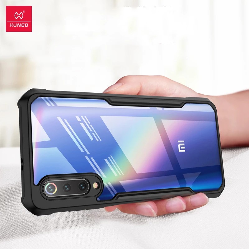 Ốp lưng chống sốc cao cấp XUNDD cho Xiaomi Mi 9 Mi9 Mi 9 SE Mi9SE Mi CC9 Mi 9 Lite Mi CC9e Mi A3 lưng trong suốt