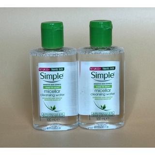 Nước Tẩy Trang Simple Micellar Cleansing Water 100ml