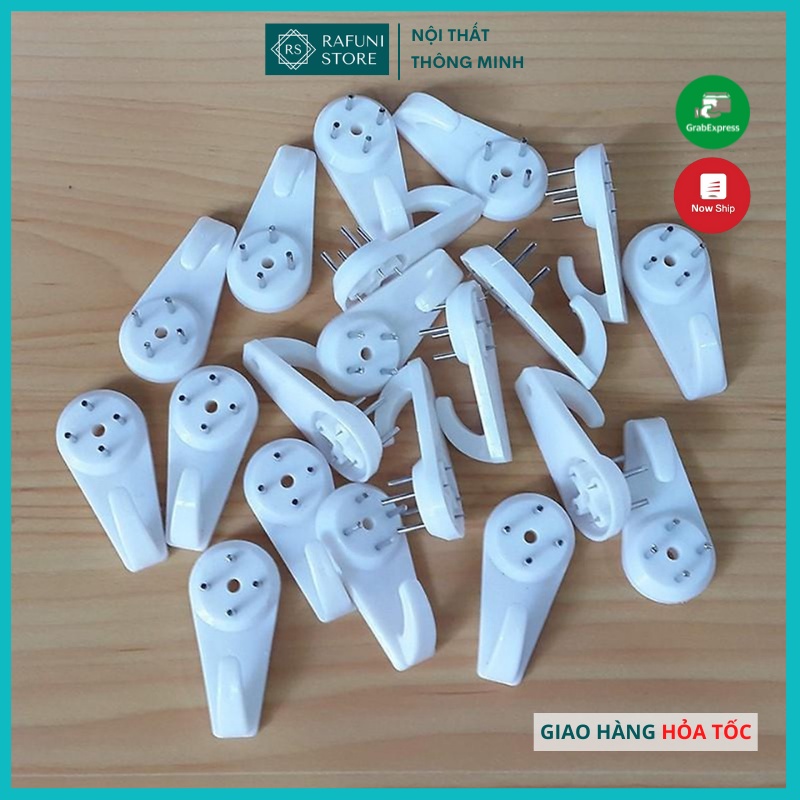 Đinh Nhựa 4 Chân Không Cần Khoan, Treo Tranh, Kệ Sách, Các Vật Dụng Trong Nhà Tiện Lợi Rất Chắc Chắn