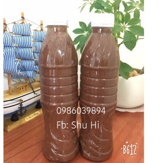 Mắm tép chưng thịt (mắm chua) Ba Làng nhà làm chai 0,5 lít