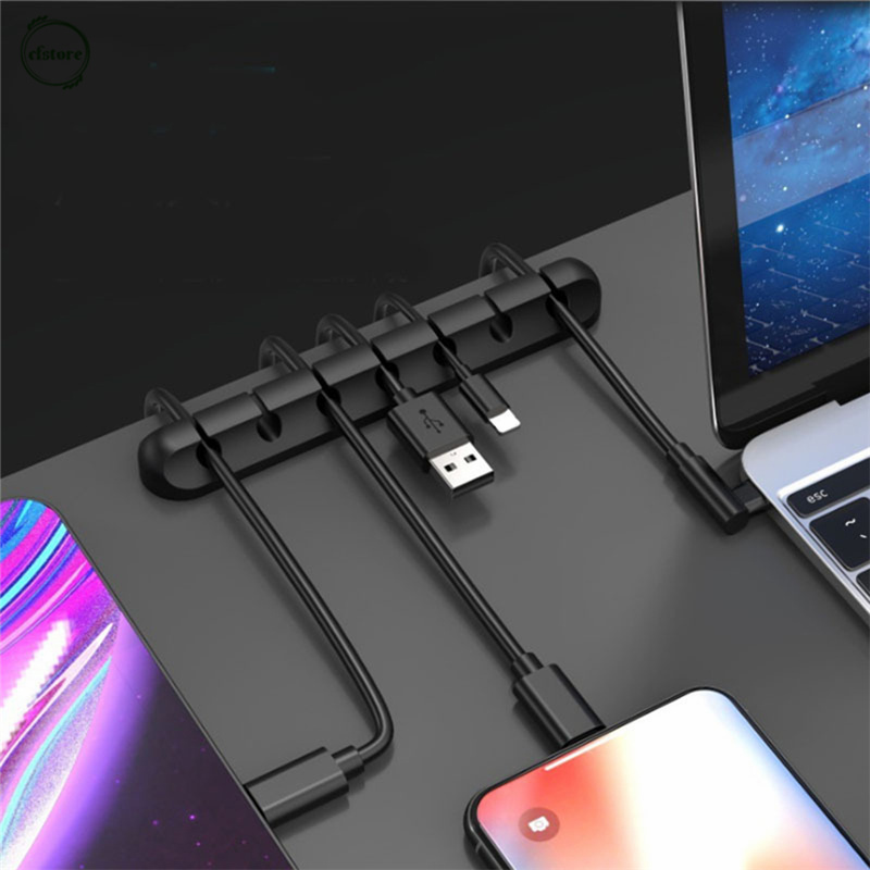 Dụng Cụ Giữ Dây Cáp Bằng Silicon Tiện Lợi