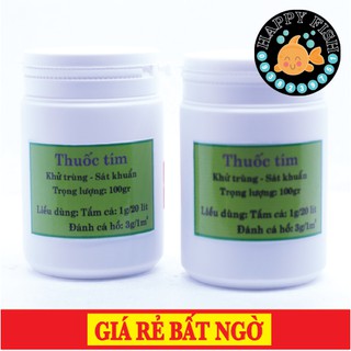 THUỐC TÍM KHỬ TRÙNG HỒ CÁ