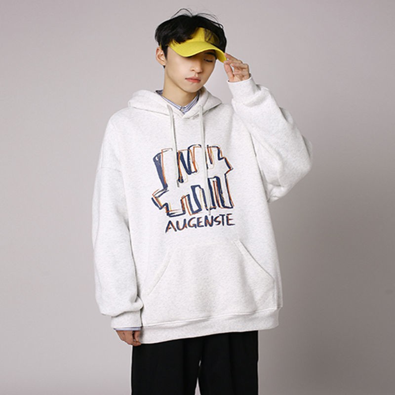 Áo hoodie nam nữ unisex cặp đôi local brand nỉ ngoại form rộng có mũ ulzzang hàn quốc cute zip chống nắng AUGENSTE