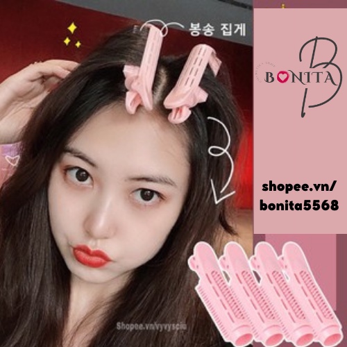Kẹp phồng chân tóc mái tự dính | Lô Tóc Mái | Lô Uốn mái thưa hot Hàn Quốc BONITA