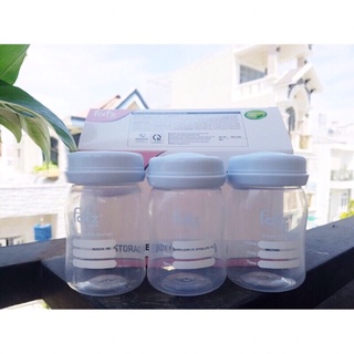 Bộ 3 bình trữ sữa Fatzbaby