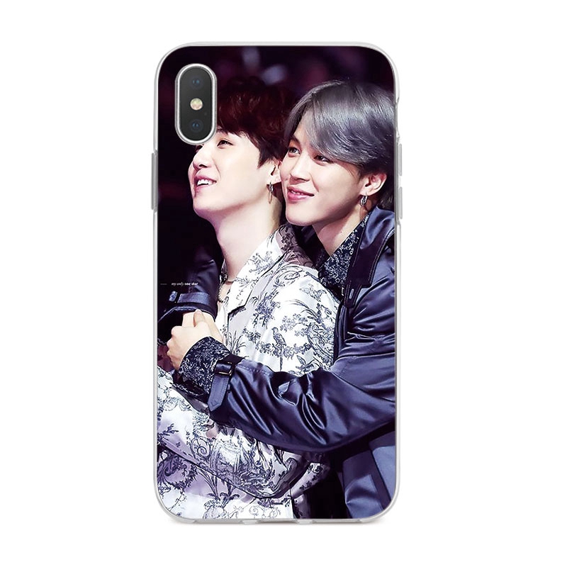 Ốp lưng iPhone X 6 6s 6Plus 6s Plus 7 7Plus 8 8Plus 5 5s SE TPU mềm Case BTS