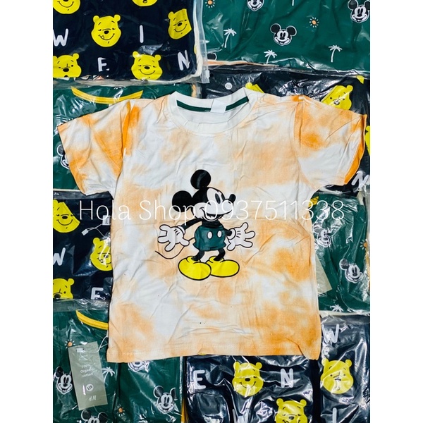 Set 4 áo thun cotton cho bé trai -TH123