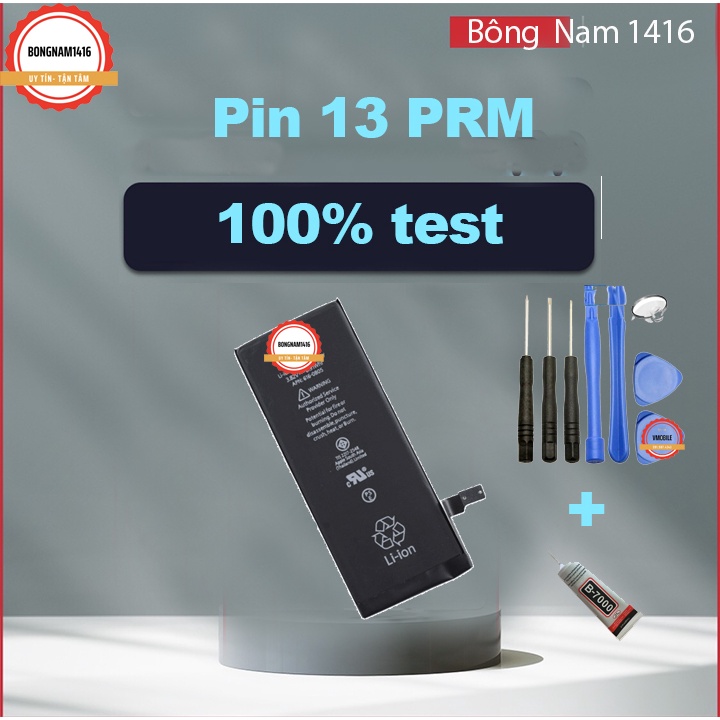 Pin thay thế cho ĐT 13 pro max tặng kèm bộ sửa