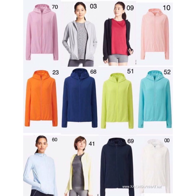 Gom order áo chống nắng Uniqlo Arism hết 16/8