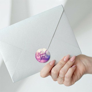 100 sticker dán thank you