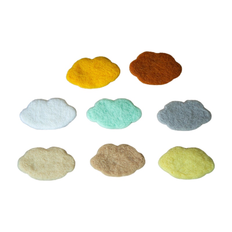 ✿ Bong Bóng Len Hình Đám Mây / Đám Mây Dùng Làm Đạo Cụ Chụp Ảnh Cho Bé Sơ